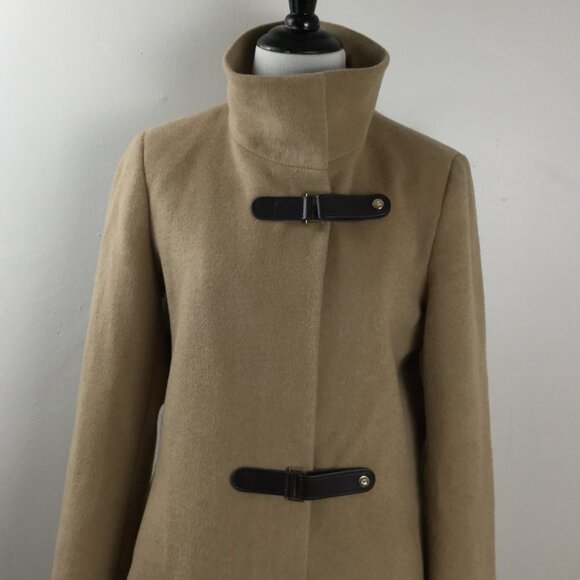 Lauren Ralph Lauren Camel Coat 4 - Picture 5 of 12